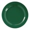 Smarty Had A Party 10.25" Solid Green Holiday Round Disposable Plastic Dinner Plates (120 Plates), 120PK 110GR-CASE - alternate 2